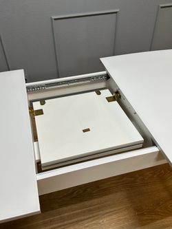 Стол KENNER 1200K белый/стекло белое глянец