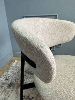 Комплект стульев 2шт KENNER 309SD черный/микробукле бежевый