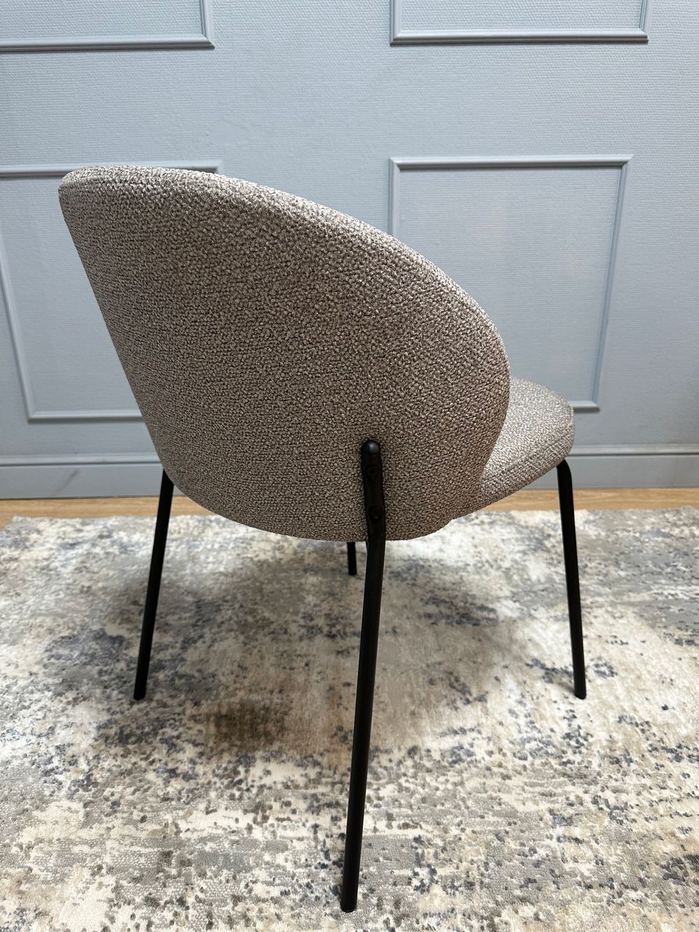 Комплект стульев 2шт KENNER 304SD черный/капучино микробукле