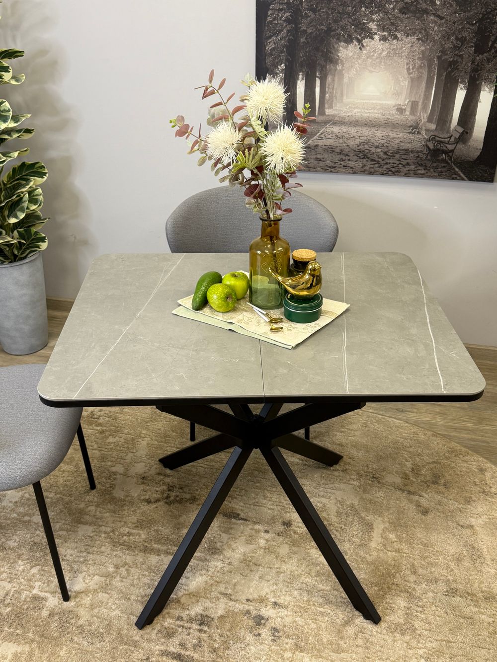 Стол Kenner BK900, черный/керамика NEW ARMANI GREY