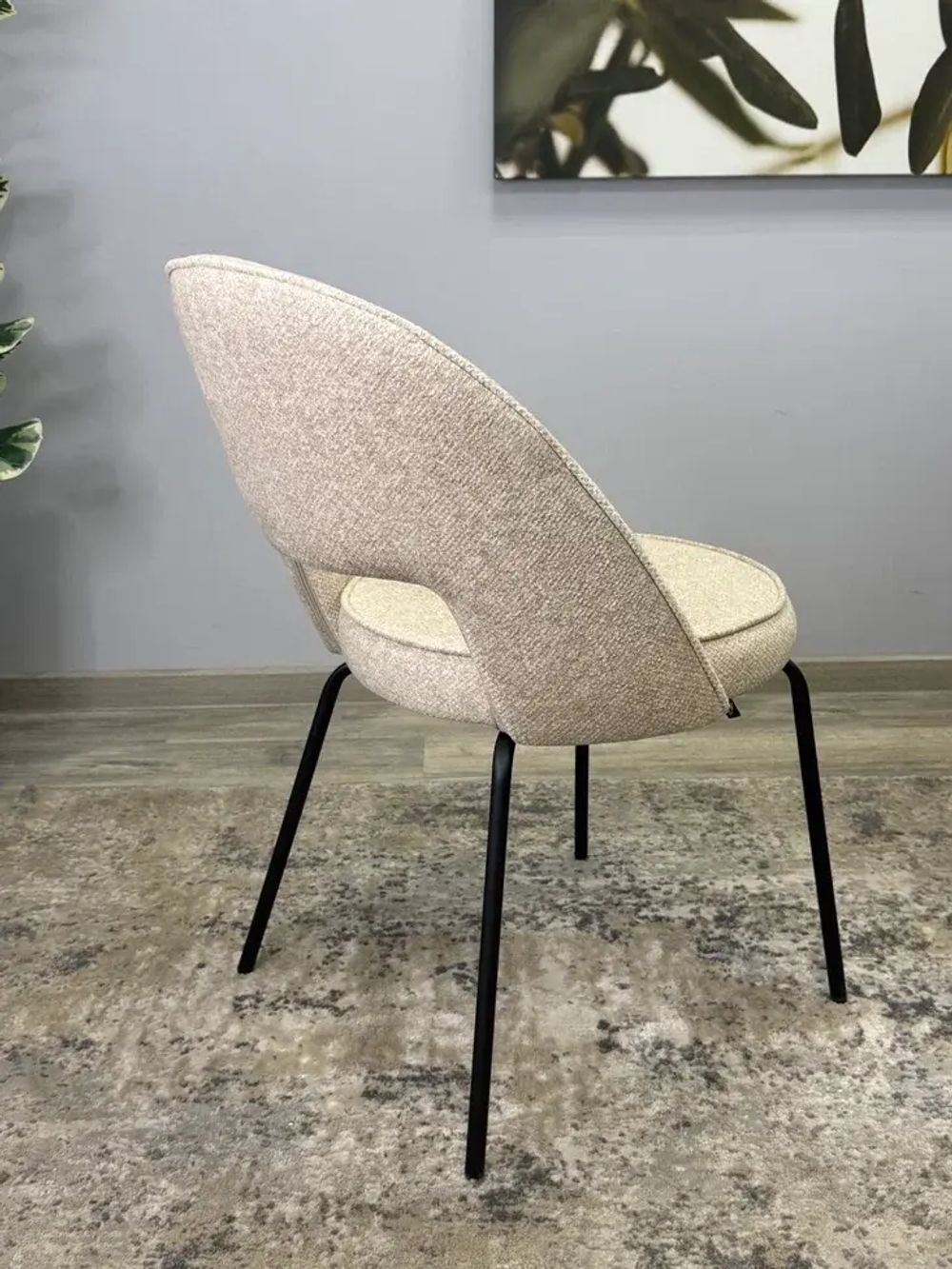 Стул KENNER 179SD черный/бежевый