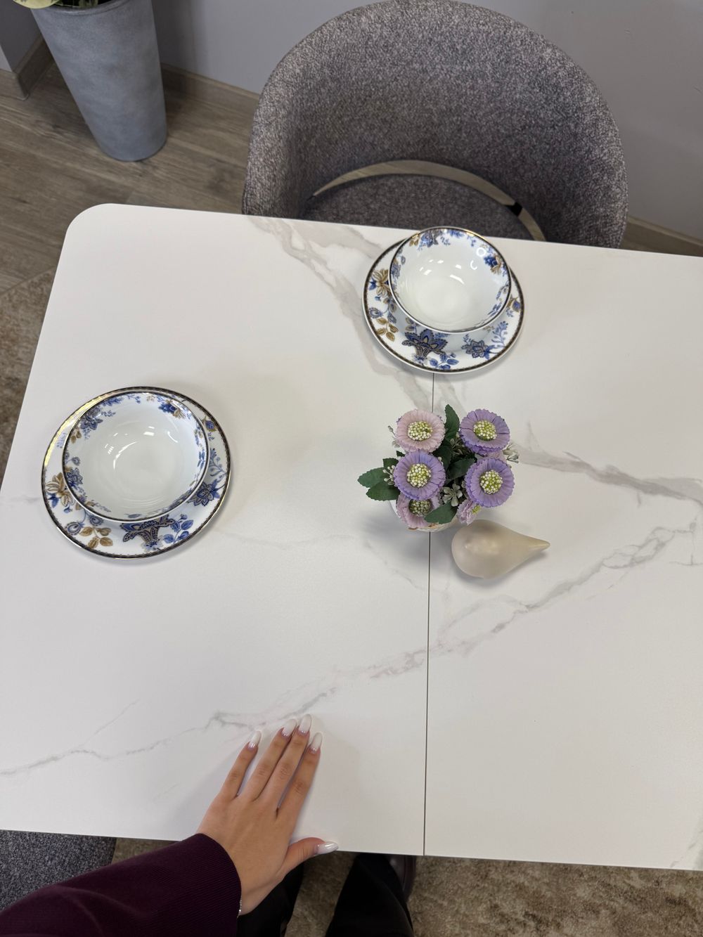 Стол Kenner BK900, черный/керамика NEW ARMANI GREY