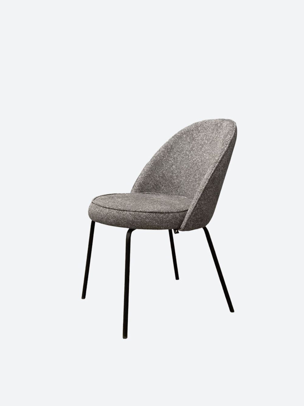 Стул KENNER 176SD черный/серый