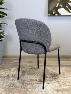 Стул KENNER 307SD черный/серый