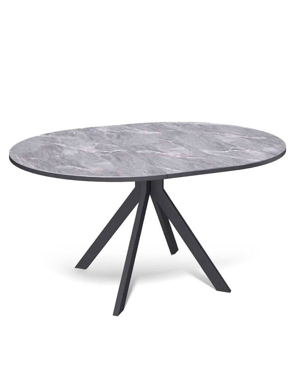 Стол KENNER AR1000 черный/керамика серая