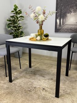 Стол KENNER LK1000 черный/керамика NEW ARMANI GRAY