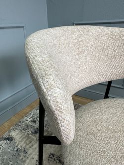 Комплект стульев 2шт KENNER 309SD черный/микробукле бежевый