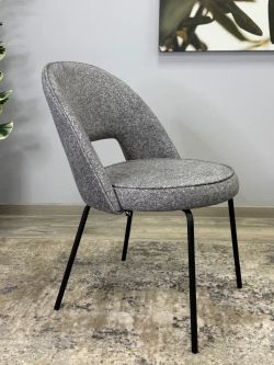 Стул KENNER 179SD черный/серый