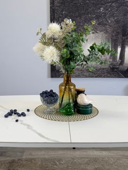 Стол Kenner AK1400, белый/керамика GLORIA WHITE арт.170190