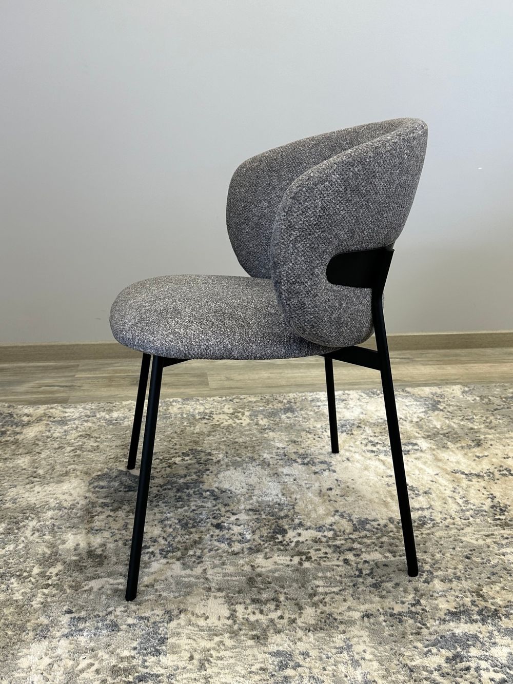 Комплект стульев 2шт KENNER 306SD черный/серый