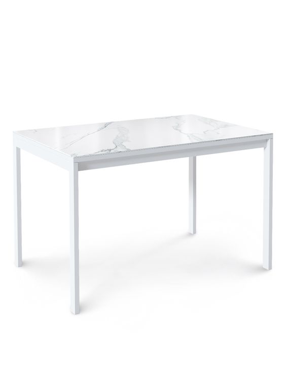 Стол Kenner LK1200, белый/керамика GLORIA WHITE арт.170190