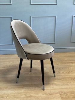 Стул Kenner 179KK черный/капучино велюр