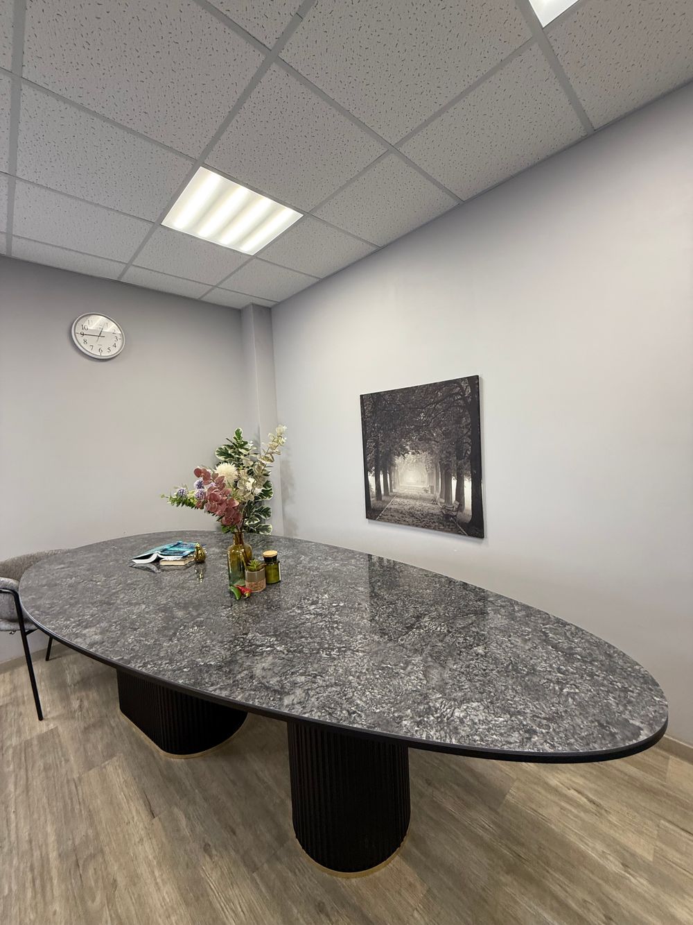 Стол Kenner LD2800, черный/керамика STARRY SKY BLACK