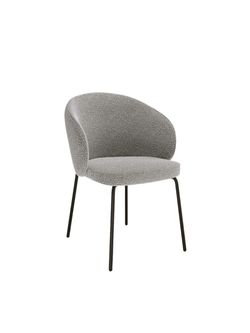 Стул KENNER 305SD черный/серый микробукле