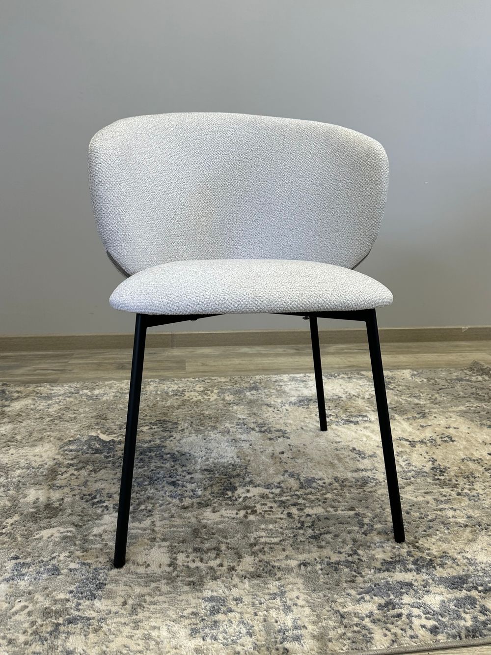 Комплект стульев 2шт KENNER 306SD черный/серебристый