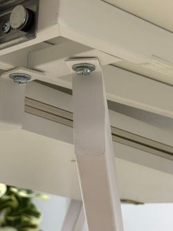 Стол KENNER R900 белый/керамика белая