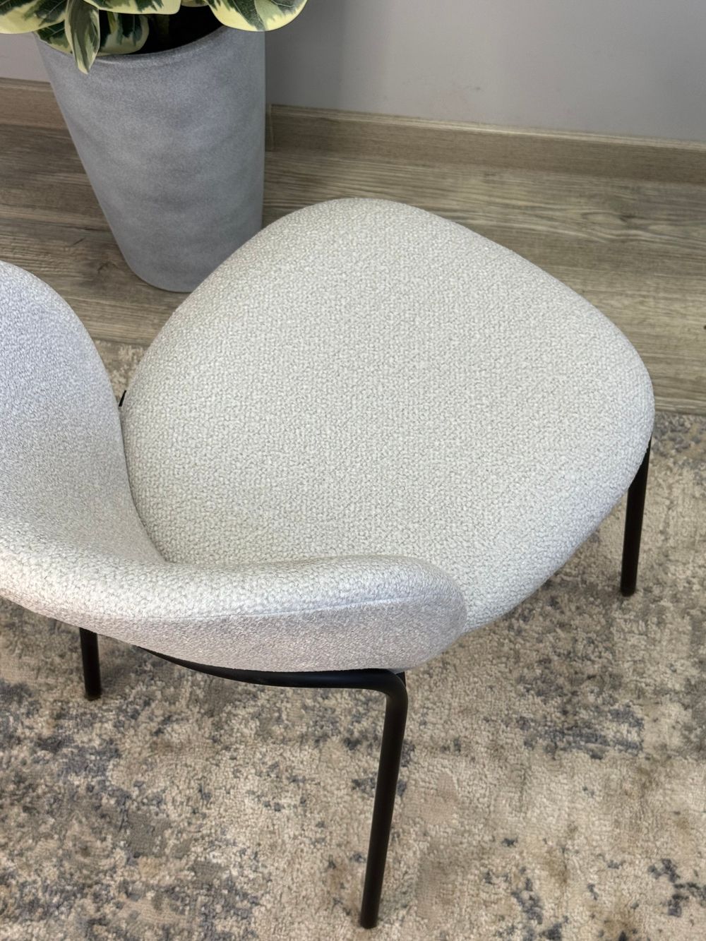 Стул KENNER 307SD черный/серебристый