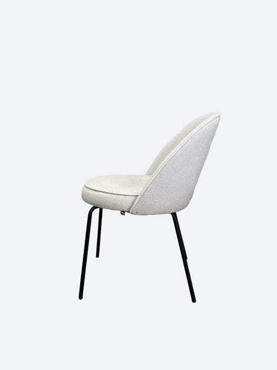 Стул KENNER 176SD черный/серебристый