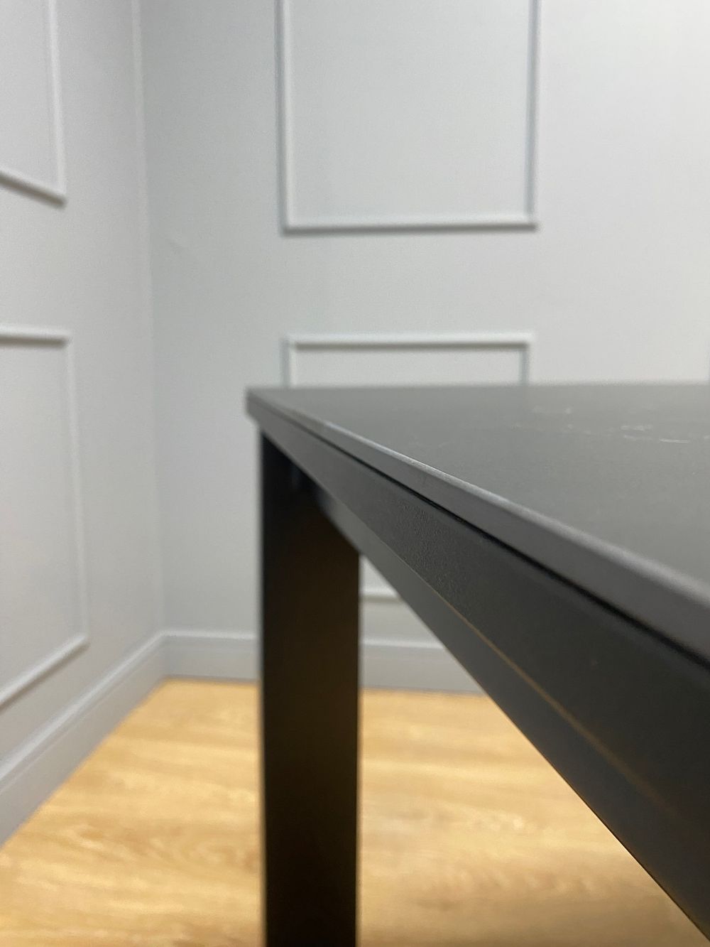 Стол KENNER BL1300 черный/керамика мрамор черный