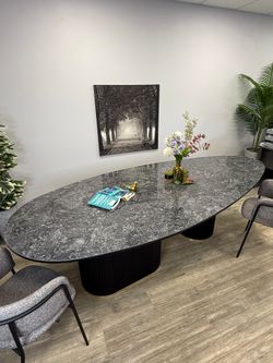 Стол Kenner LD2800, черный/керамика STARRY SKY BLACK