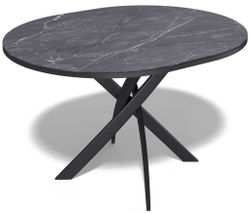 Стол Kenner R1000, черный/керамика SHAKESPEARE BLACK арт.170106