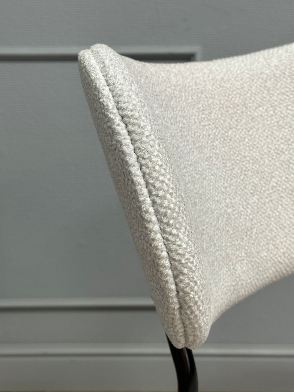 Комплект стульев 2шт KENNER 302SD черный/серебристый микробукле