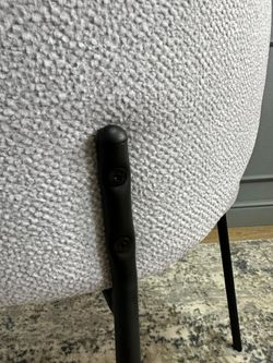 Комплект стульев 2шт KENNER 305SD черный/серебристый микробукле