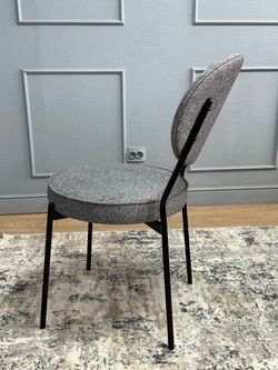 Комплект стульев 2шт KENNER 301SD черный/серый микробукле