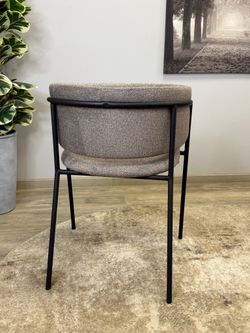 Стул KENNER 303SD черный/микробукле капучино