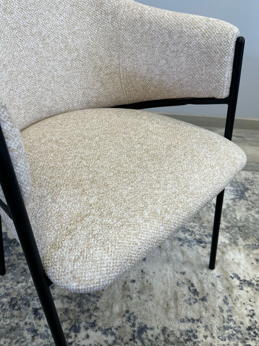 Комплект стульев 2шт KENNER 308SD черный/бежевый