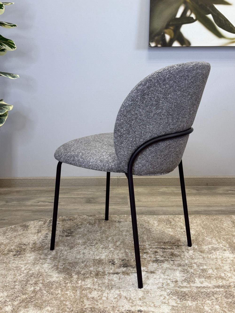 Стул KENNER 307SD черный/серый