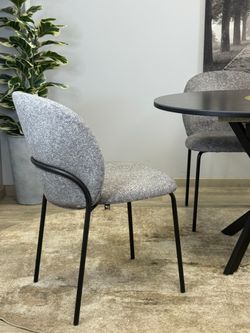 Стул KENNER 307SD черный/серый