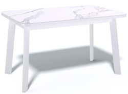 Стол Kenner AK1200, белый/керамика GLORIA WHITE арт.170190