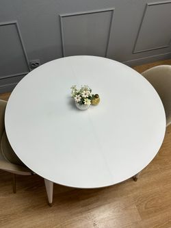 Стол KENNER K1000 венге/стекло крем