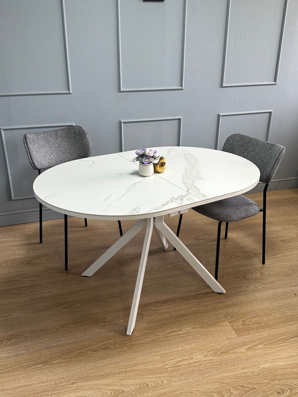 Стол KENNER DO1300 белый/керамика белая