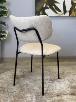 Стул KENNER 302SD черный/бежевый микробукле