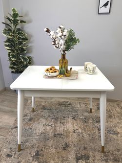 Стол KENNER 900K белый/стекло белое глянец