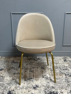 Стул KENNER 176SDs золотой/капучино