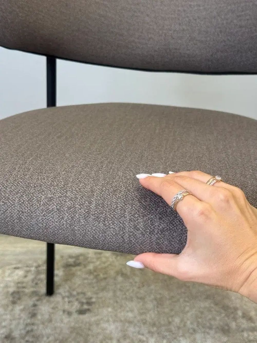 Стул KENNER 309SD черный/какао