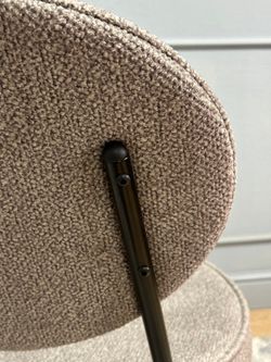 Комплект стульев 2шт KENNER 301SD черный/капучино микробукле