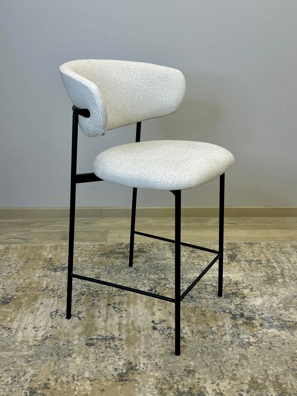 Стул Kenner 309SD барный черный/ткань O83