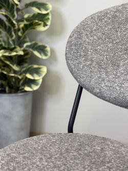 Стул KENNER 301SD черный/серый микробукле