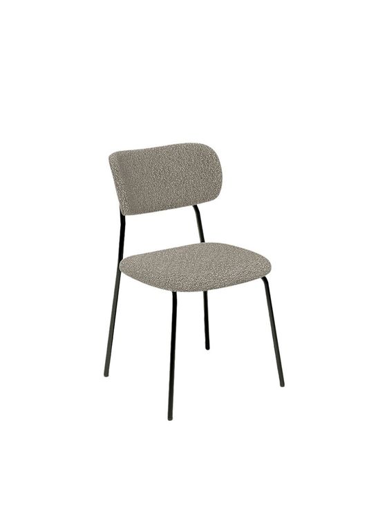 Стул KENNER 302SD черный/капучино микробукле