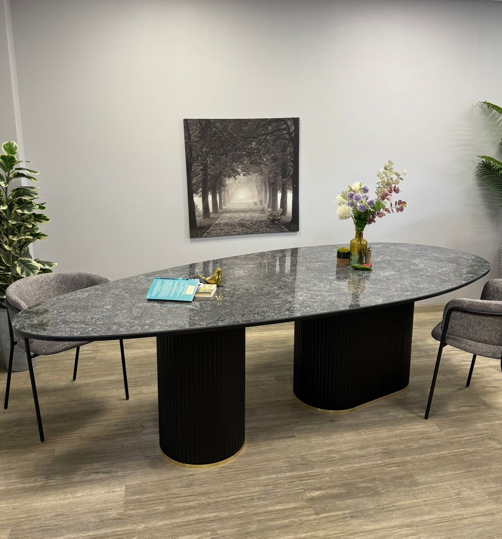 Стол Kenner LD2800, черный/керамика STARRY SKY BLACK