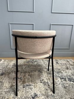 Комплект стульев 2шт KENNER 303SD черный/микробукле бежевый