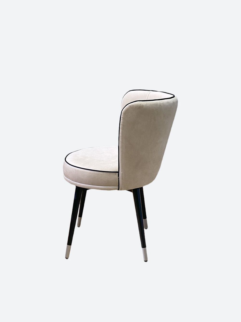 Стул Kenner 177KK черный/бежевый велюр