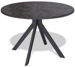 Стол Kenner AR1000, черный/керамика MASSA INK GRAY арт.170109