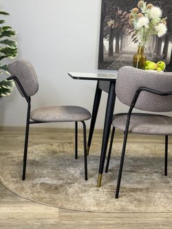 Стул KENNER 302SD черный/капучино микробукле