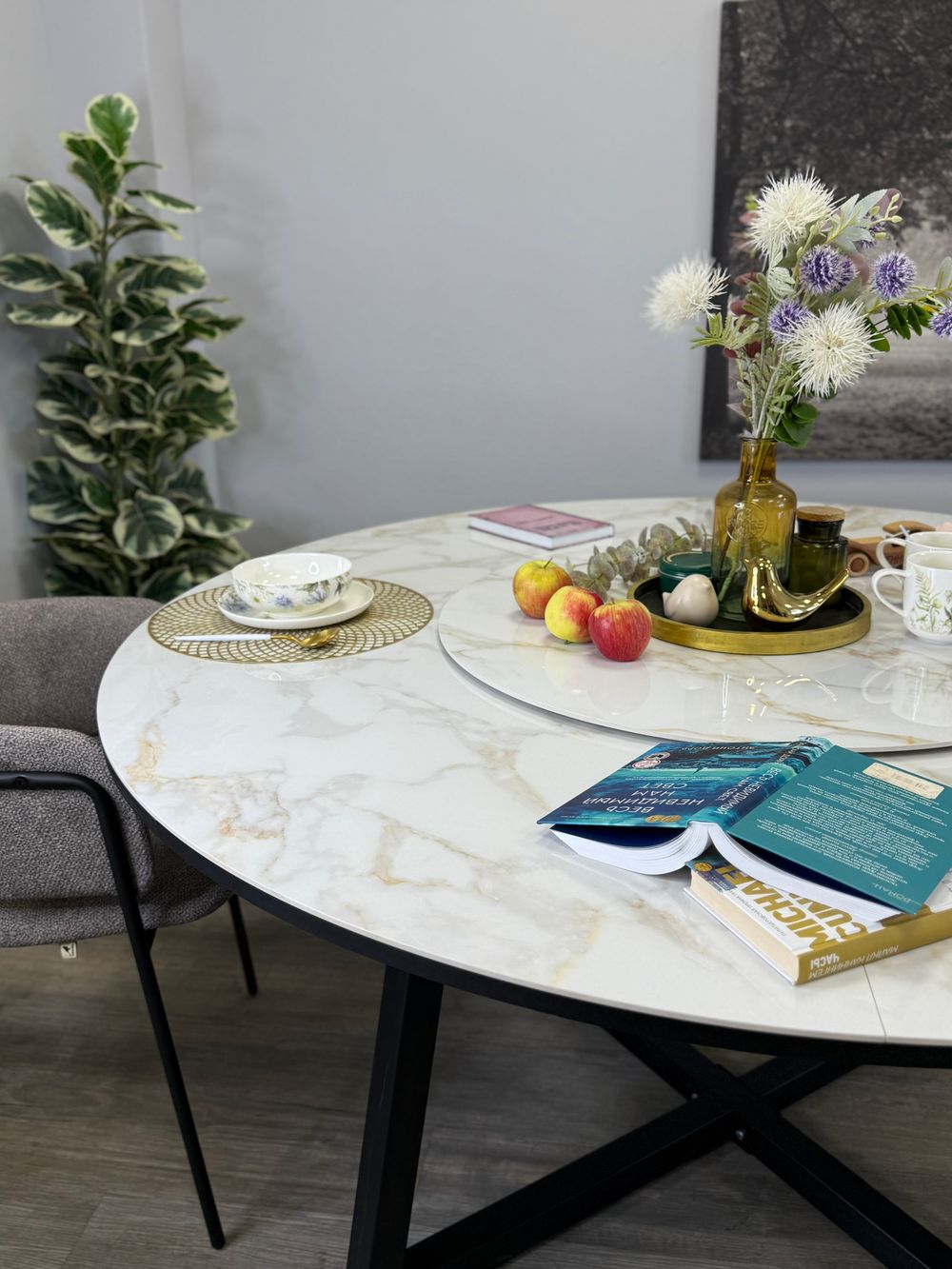 Стол Kenner SK1600, черный/керамика CARLA LARKIN