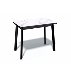 Стол KENNER AK900 черный/GLORIA WHITE